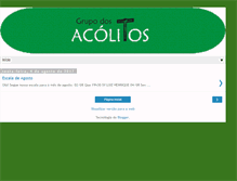 Tablet Screenshot of acolitospsssv.blogspot.com