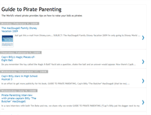 Tablet Screenshot of pirateparenting.blogspot.com