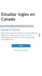 Mobile Screenshot of estudiaringlesencanada.blogspot.com
