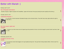 Tablet Screenshot of mariahcarolina.blogspot.com