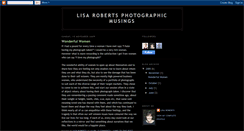 Desktop Screenshot of lisarobertsphotography.blogspot.com