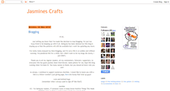 Desktop Screenshot of jasminescrafts.blogspot.com