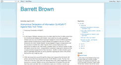 Desktop Screenshot of barrettbrown.blogspot.com