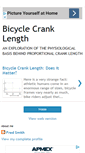 Mobile Screenshot of bicyclecranklength.blogspot.com