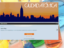 Tablet Screenshot of laciudadatomica.blogspot.com