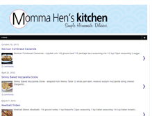 Tablet Screenshot of mommahenskitchen.blogspot.com