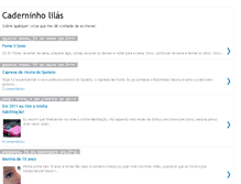 Tablet Screenshot of caderninholilas.blogspot.com