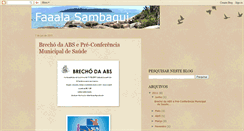 Desktop Screenshot of falasambaqui.blogspot.com