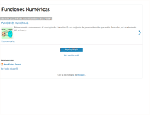 Tablet Screenshot of funcionnumerica.blogspot.com
