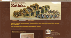 Desktop Screenshot of mojakoralikowapasja.blogspot.com