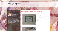 Desktop Screenshot of lilartspace.blogspot.com