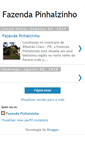 Mobile Screenshot of fazendapinhalzinho.blogspot.com