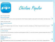 Tablet Screenshot of chiclanapopular.blogspot.com