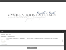 Tablet Screenshot of camillascastle.blogspot.com