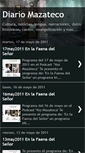 Mobile Screenshot of diariomazateco.blogspot.com