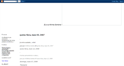 Desktop Screenshot of eueaminhasombra.blogspot.com