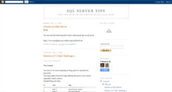 Desktop Screenshot of divya-sqlserver.blogspot.com