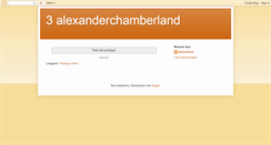 Desktop Screenshot of alexanderchamberland.blogspot.com