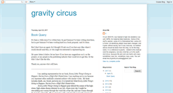 Desktop Screenshot of gravitycircus.blogspot.com