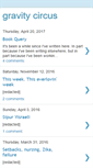 Mobile Screenshot of gravitycircus.blogspot.com