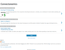 Tablet Screenshot of connectonomics.blogspot.com