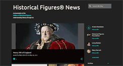 Desktop Screenshot of historicalfiguresfoundation.blogspot.com