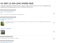 Tablet Screenshot of mylongwindpage.blogspot.com