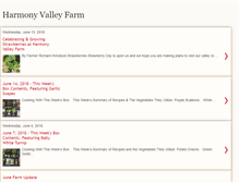 Tablet Screenshot of harmonyvalleyfarm.blogspot.com