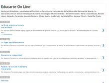 Tablet Screenshot of educarteonline.blogspot.com
