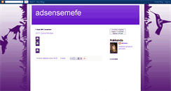 Desktop Screenshot of adsensemefe.blogspot.com