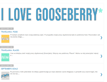 Tablet Screenshot of ilovegooseberry.blogspot.com