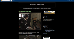 Desktop Screenshot of holopursuits.blogspot.com