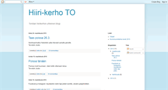 Desktop Screenshot of hiiri-kerhob.blogspot.com