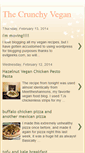 Mobile Screenshot of crunchyvegan.blogspot.com