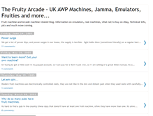 Tablet Screenshot of fruityarcade.blogspot.com