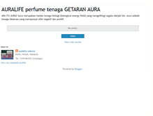 Tablet Screenshot of kedai2ieka-auralife.blogspot.com