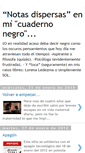 Mobile Screenshot of divagando-cuadernonegro.blogspot.com