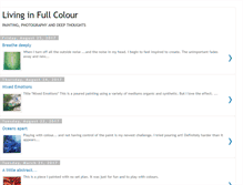 Tablet Screenshot of livinginfullcolour.blogspot.com