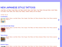 Tablet Screenshot of japanstyletattoos.blogspot.com