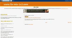 Desktop Screenshot of fix-mix-1x2.blogspot.com