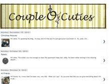 Tablet Screenshot of coupleofcuties.blogspot.com