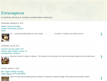 Tablet Screenshot of extravegance.blogspot.com
