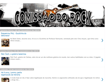 Tablet Screenshot of comissaodorock.blogspot.com