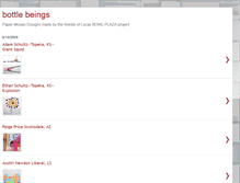 Tablet Screenshot of bottlebeings.blogspot.com