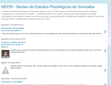 Tablet Screenshot of nepsisorocaba.blogspot.com