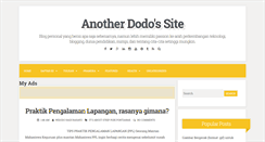 Desktop Screenshot of bapakdodo.blogspot.com