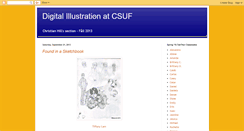 Desktop Screenshot of csufdigitalillustration.blogspot.com