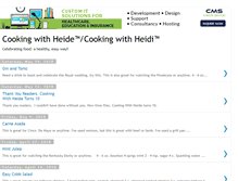 Tablet Screenshot of cookingwithheide.blogspot.com