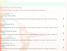Tablet Screenshot of mybellyfatproblem.blogspot.com