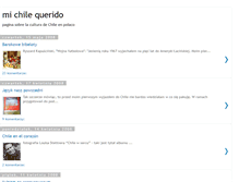 Tablet Screenshot of mi-chile-querido.blogspot.com